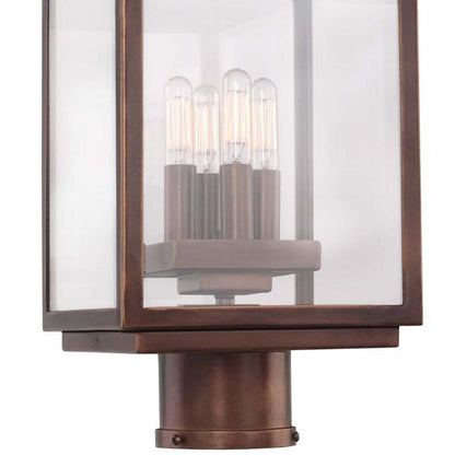 Chester Outdoor Post Light in Detail.
