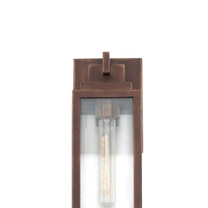 Chester Single Outdoor Wall Light in Detail.
