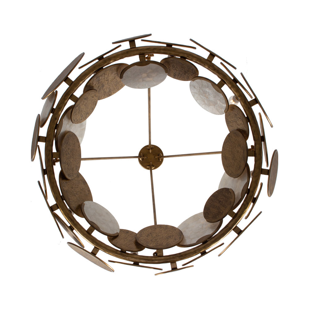 Cirque Chandelier in Detail.