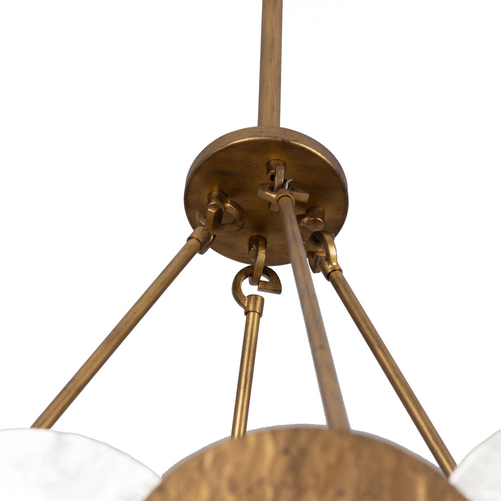 Cirque Chandelier in Detail.