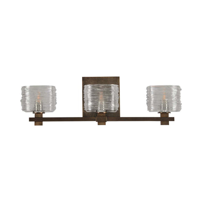 Clearwater Bath Vanity Light in Vintage Bronze (3-Light).