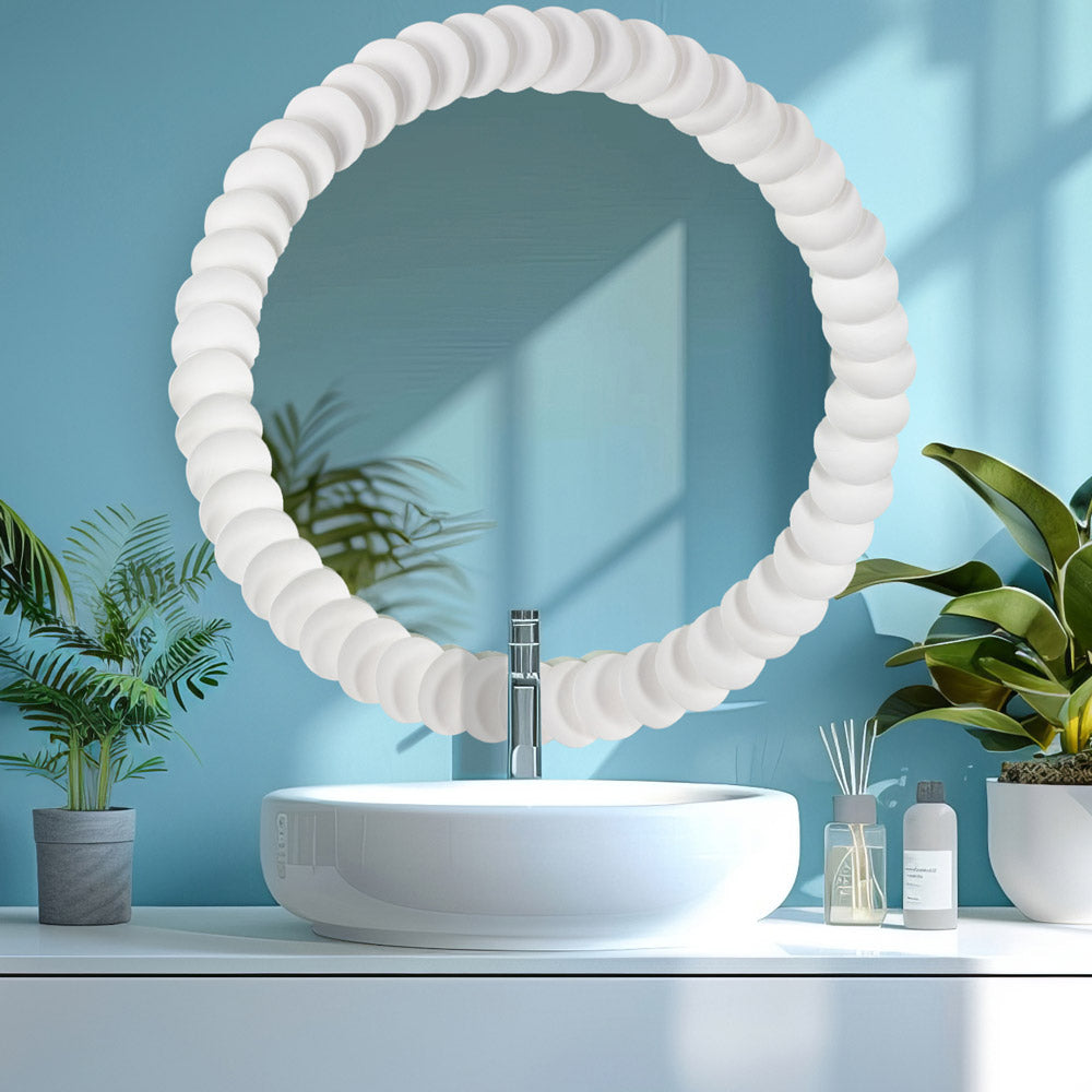 Cocco Wall Mirror in bathroom.
