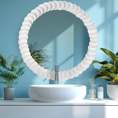 Cocco Wall Mirror in bathroom.