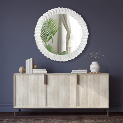 Cocco Wall Mirror in living room.
