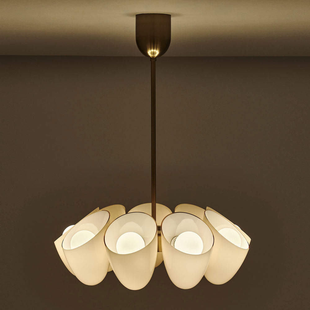 Cocoon Chandelier in Detail.