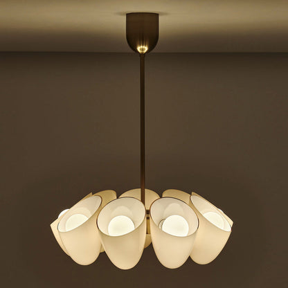 Cocoon Chandelier in Detail.