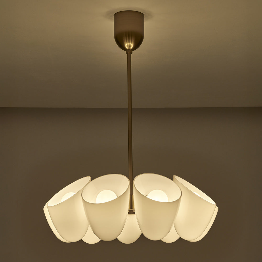 Cocoon Chandelier in Detail.