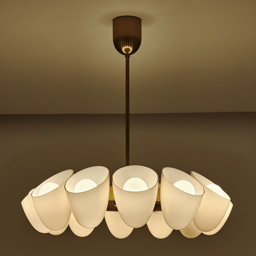 Cocoon Chandelier in Detail.