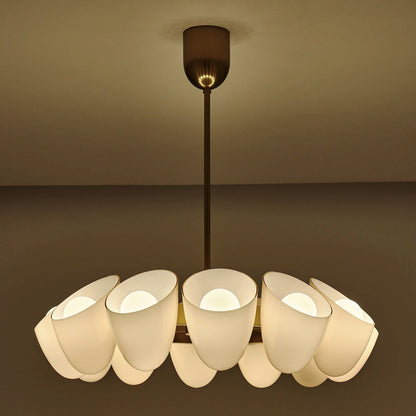 Cocoon Chandelier in Detail.