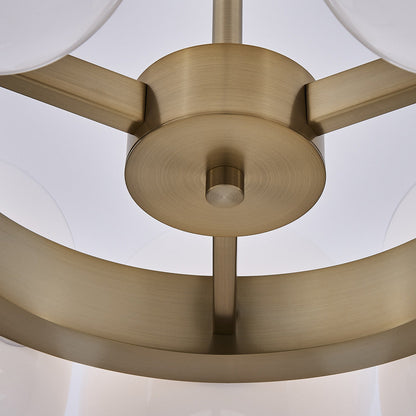 Cocoon Chandelier in Detail.