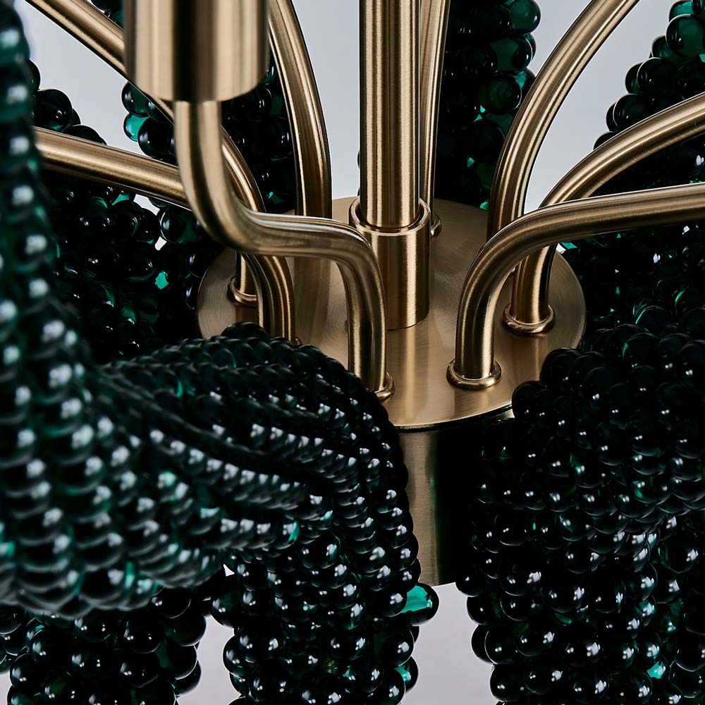 Coral Chandelier in Detail.