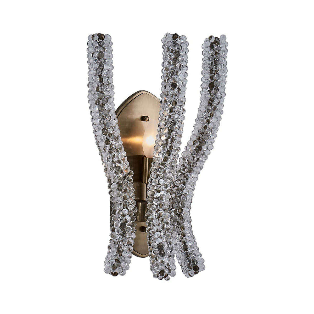 Coral Wall Light in Clear.