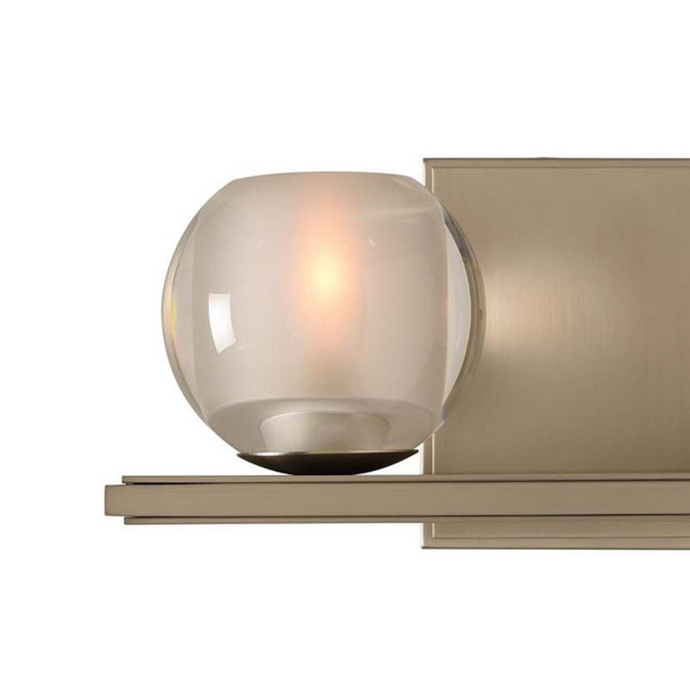 Corona Bath Vanity Light in Detail.