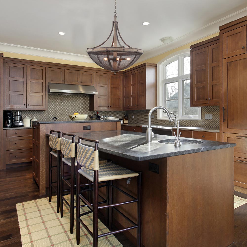 Coronado Pendant Light in kitchen.