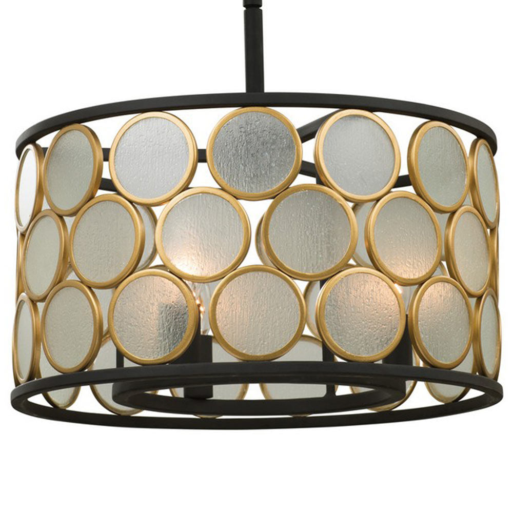 Corsa Semi Flush Mount Ceiling Light in Detail.