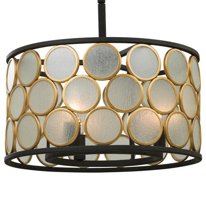 Corsa Semi Flush Mount Ceiling Light in Detail.