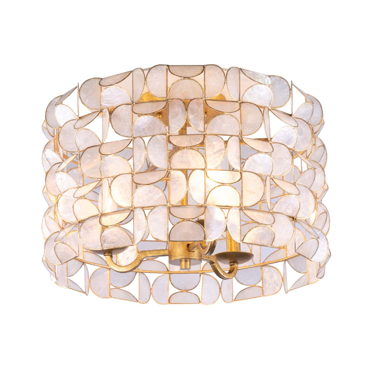 Crescent Flush Mount Ceiling Light.