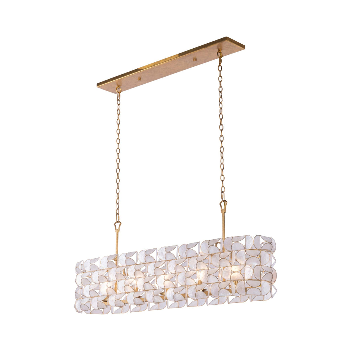 Crescent Linear Pendant Light.