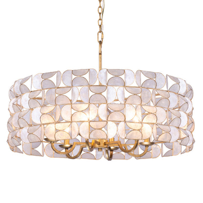 Crescent Pendant Light in Detail.