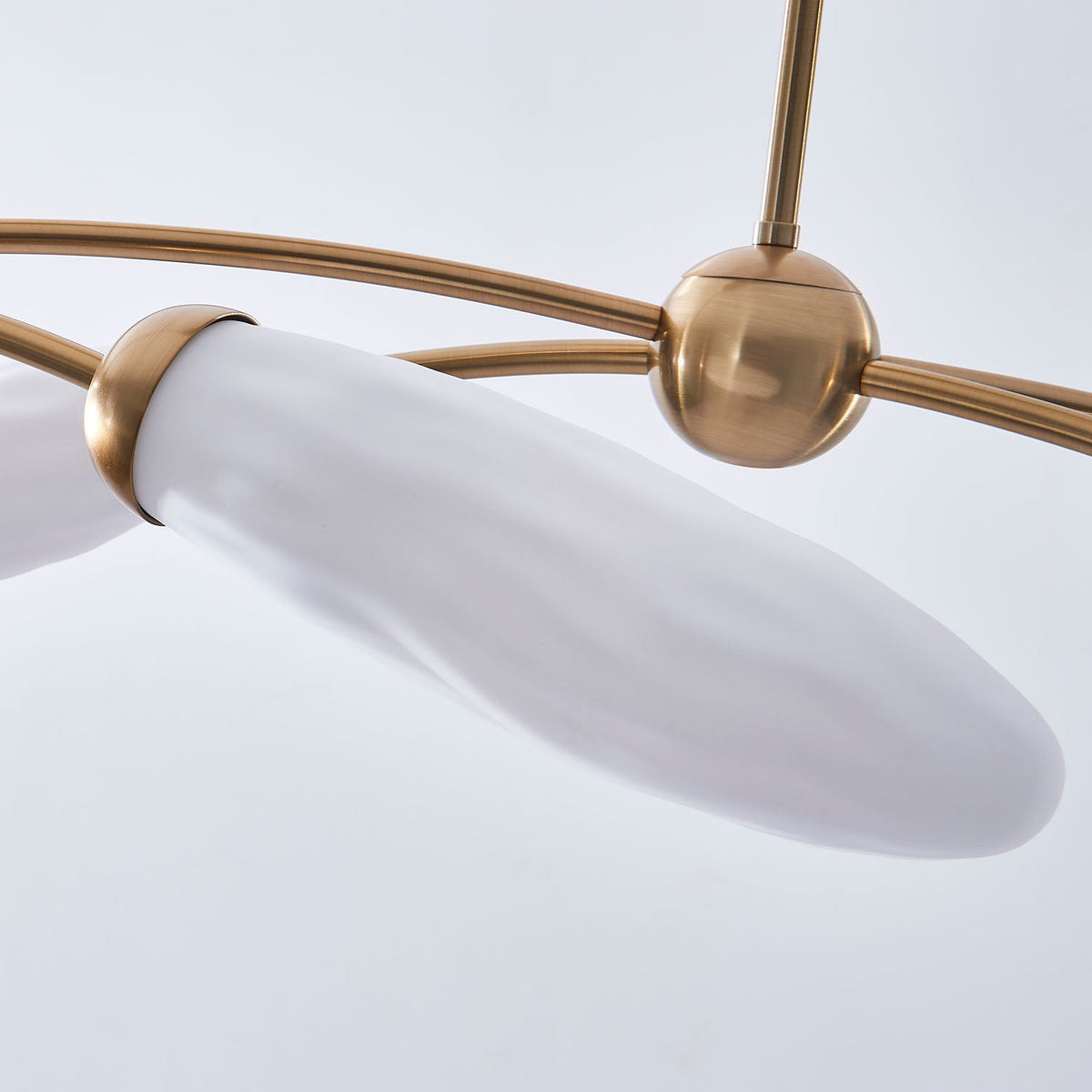 Crest Linear Pendant Light in Detail.