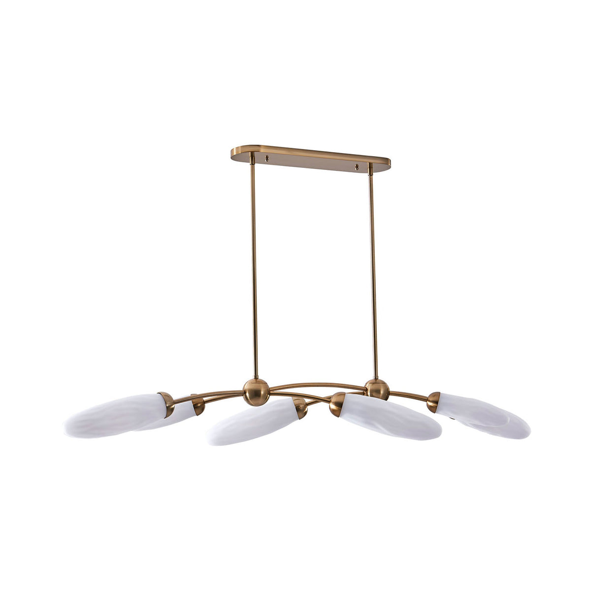 Crest Linear Pendant Light in Detail.
