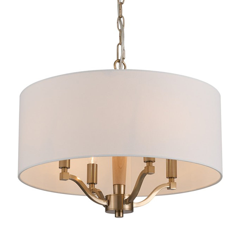 Curva Drum Pendant Light in Detail.