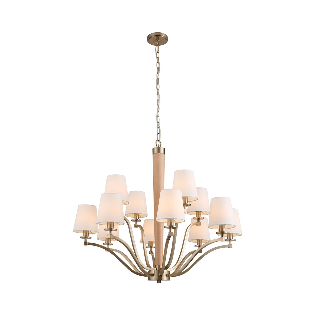 Curva Tiered Chandelier.