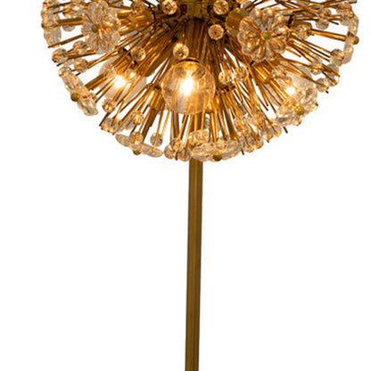 Dahlia Table Lamp in Detail.