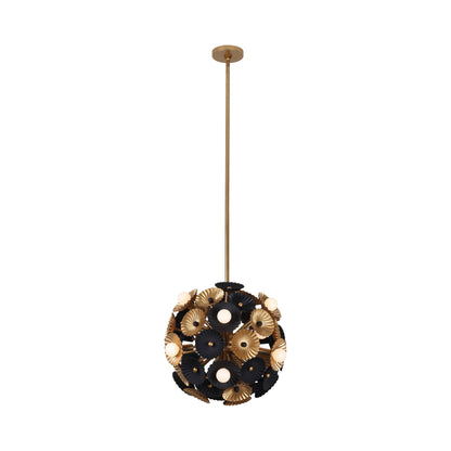 Damask Semi Flush Mount Ceiling Light.