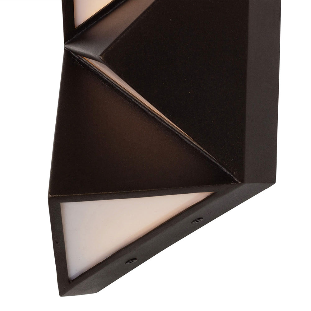 Delta Outdoor LED Wall Light in Detail.