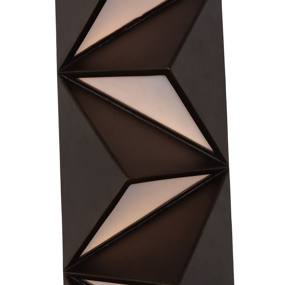 Delta Outdoor LED Wall Light in Detail.