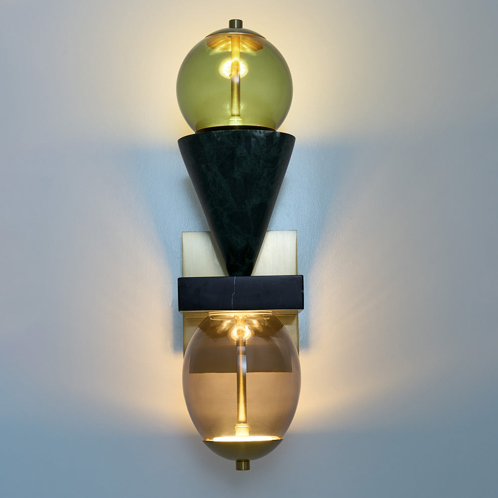 Demi LED Wall Light in Detail.