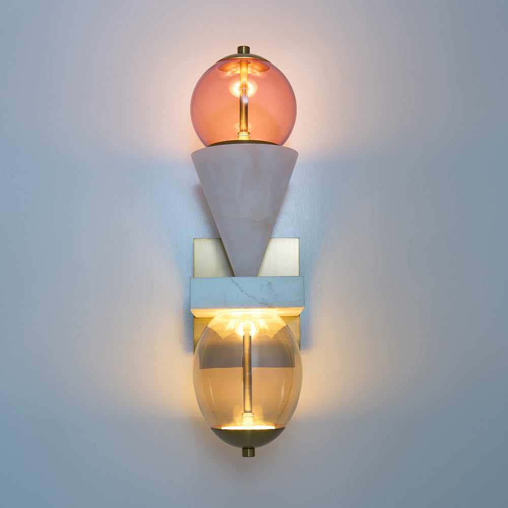 Demi LED Wall Light in Detail.