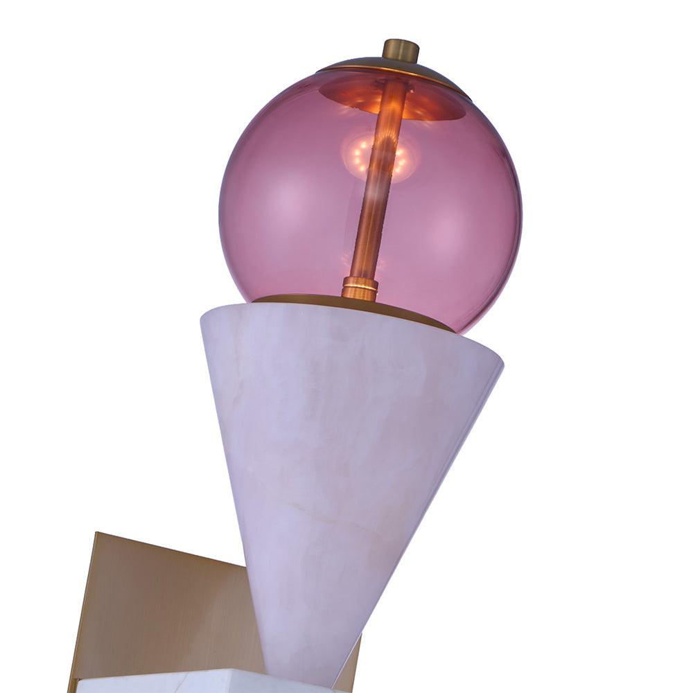 Demi LED Wall Light in Detail.