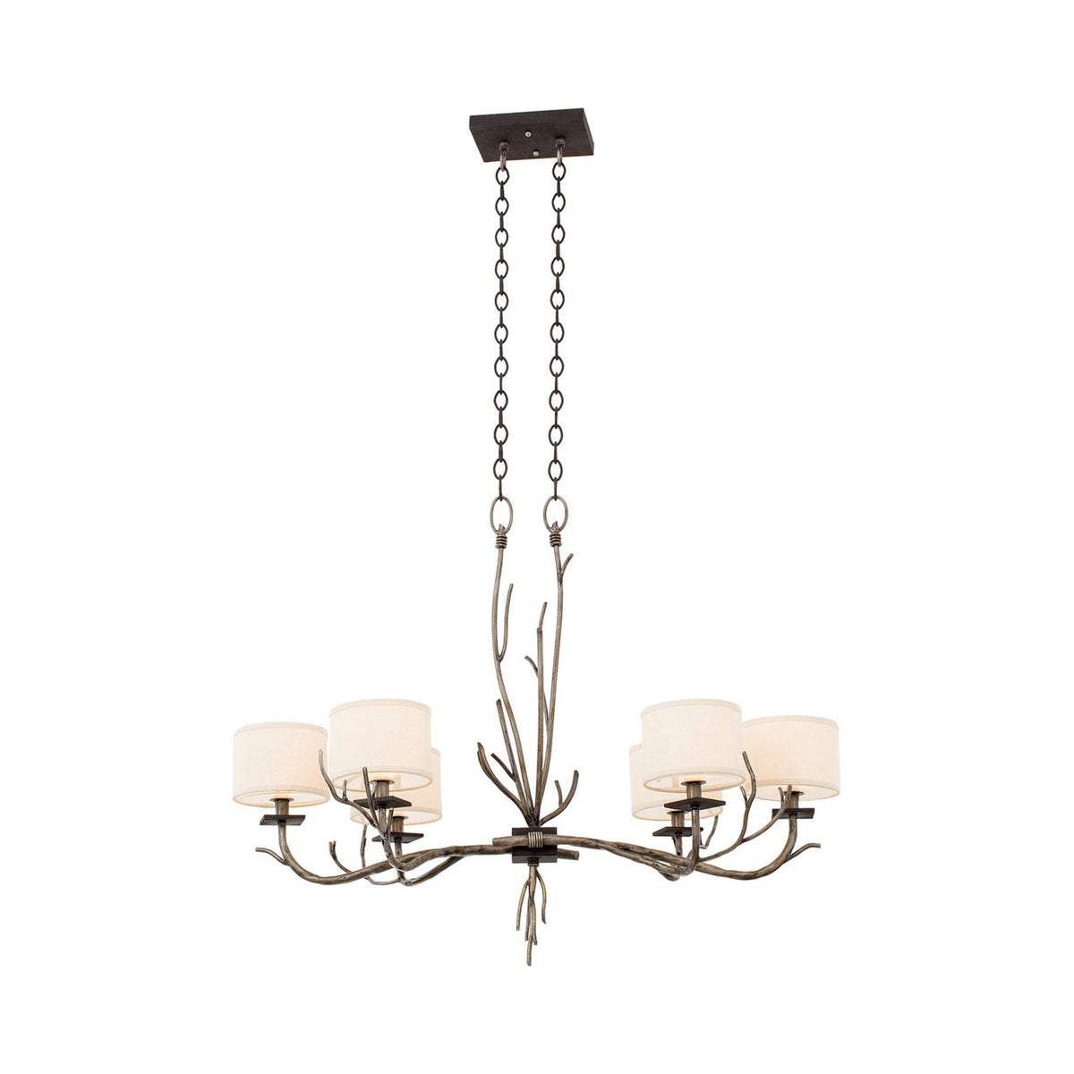 Denali Oval Chandelier.