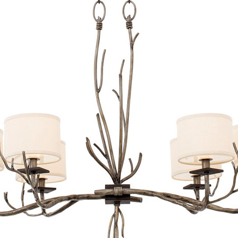 Denali Oval Chandelier in Detail.