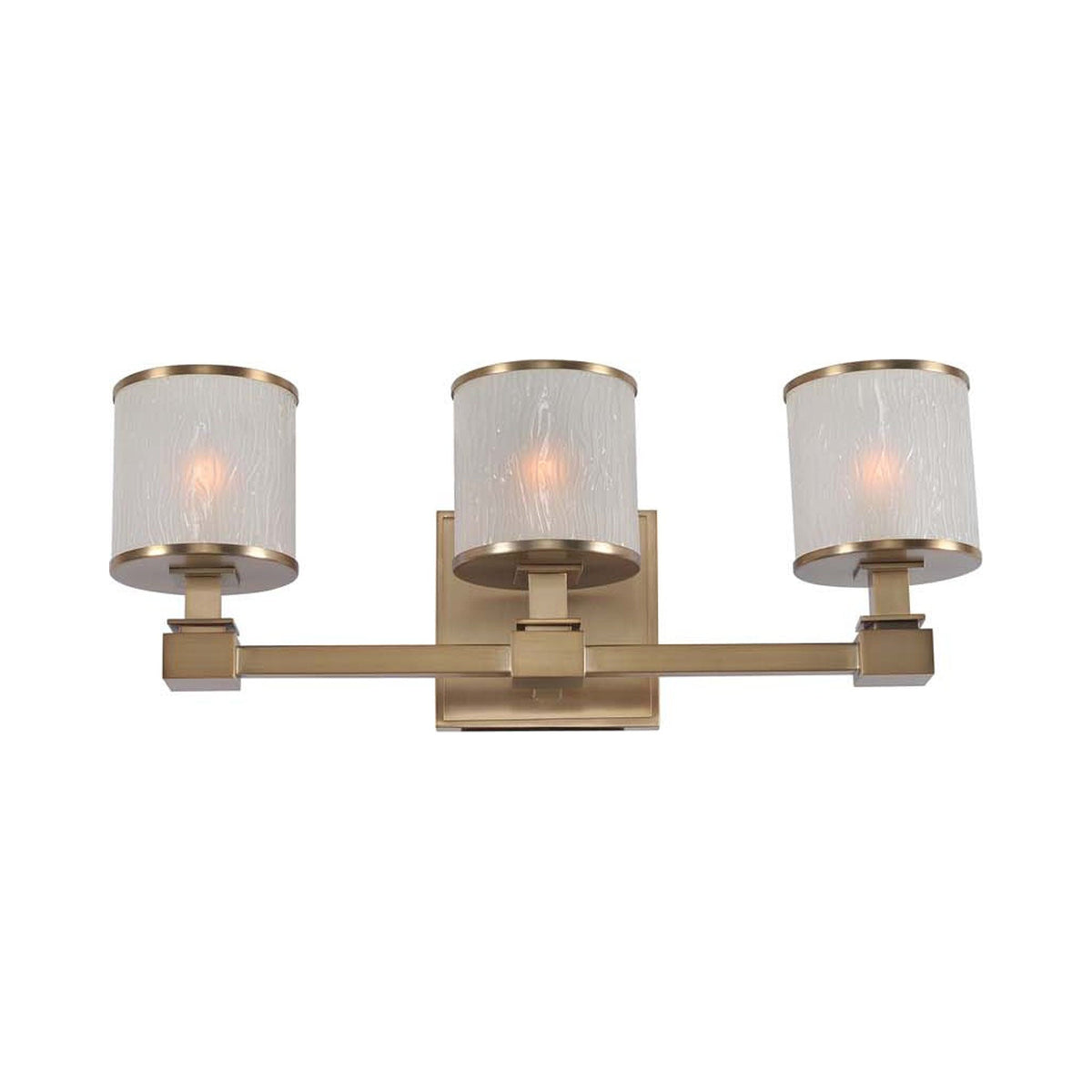 Destin Bath Vanity Light in Burnished Bronze (3-Light).