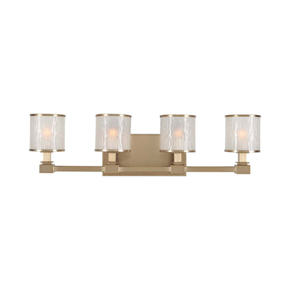 Destin Bath Vanity Light in Burnished Bronze (4-Light).