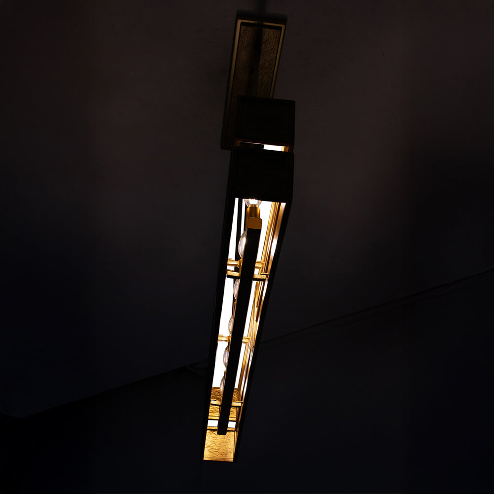 Dos Linear Pendant Light in Detail.