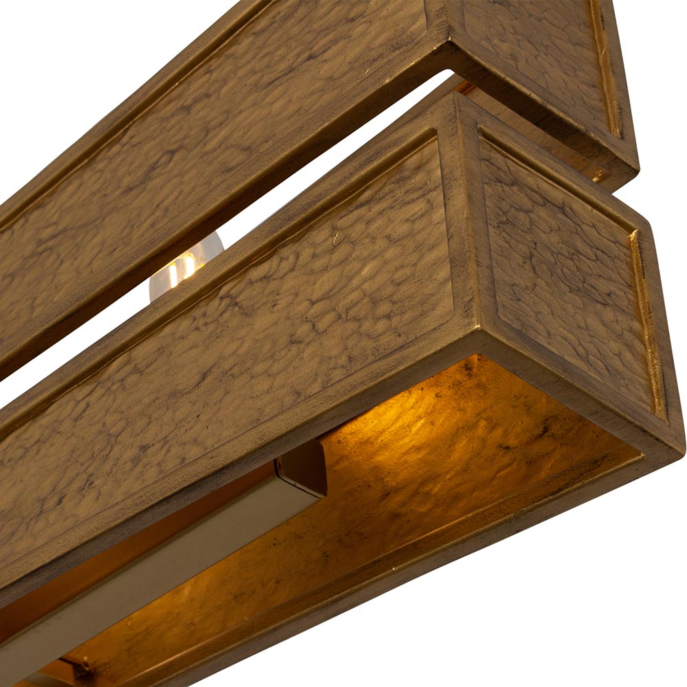 Dos Linear Pendant Light in Detail.