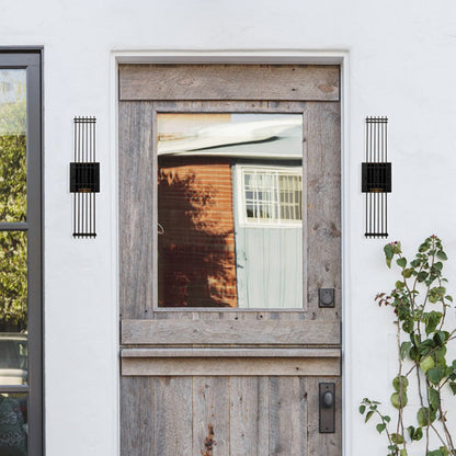 Drew Outdoor ADA LED Wall Light in Outside Area.