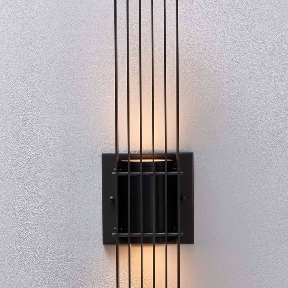 Drew Outdoor LED Wall Light in Detail.