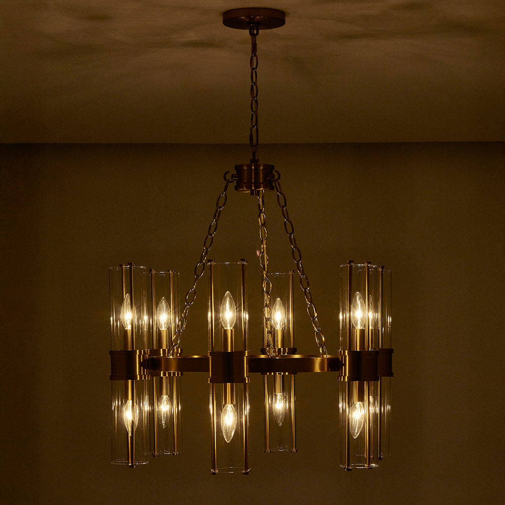 Duet Chandelier in Detail.