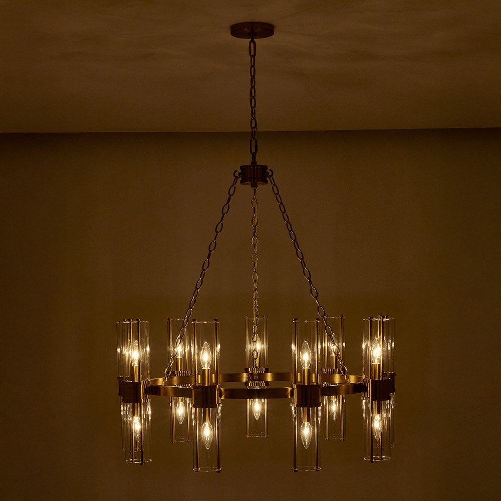 Duet Chandelier in Detail.