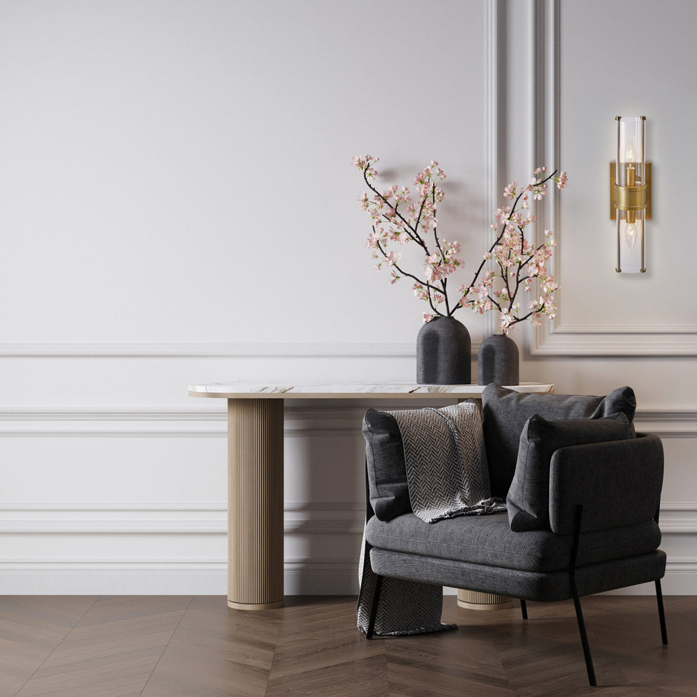 Duet Wall Light in living room.
