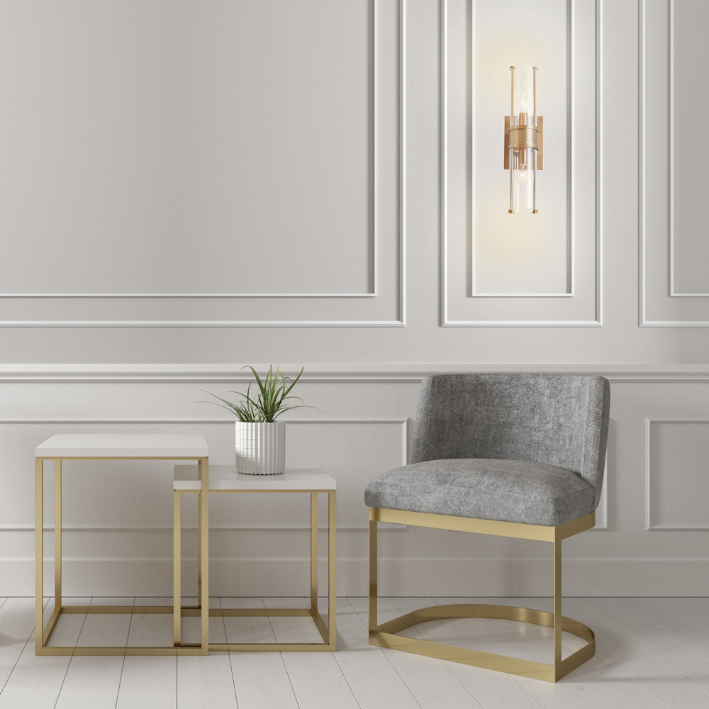 Duet Wall Light in living room.