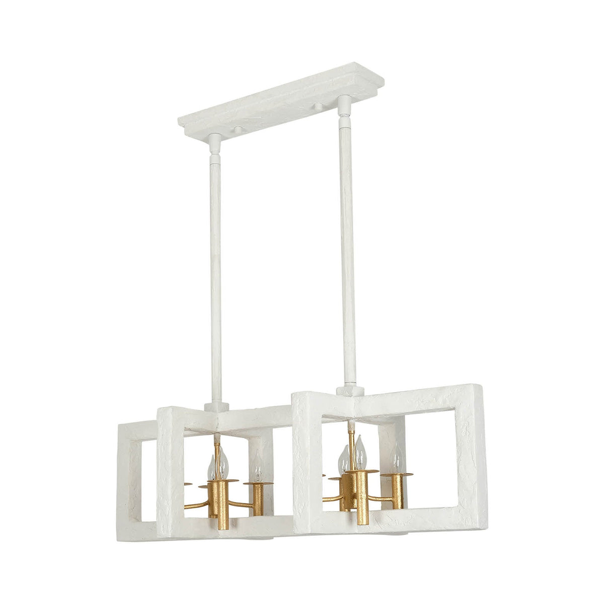 Duo Linear Pendant Light in Detail.
