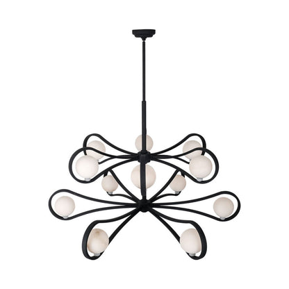 Elliptical Chandelier.