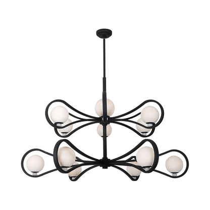 Elliptical Chandelier (12-Light).