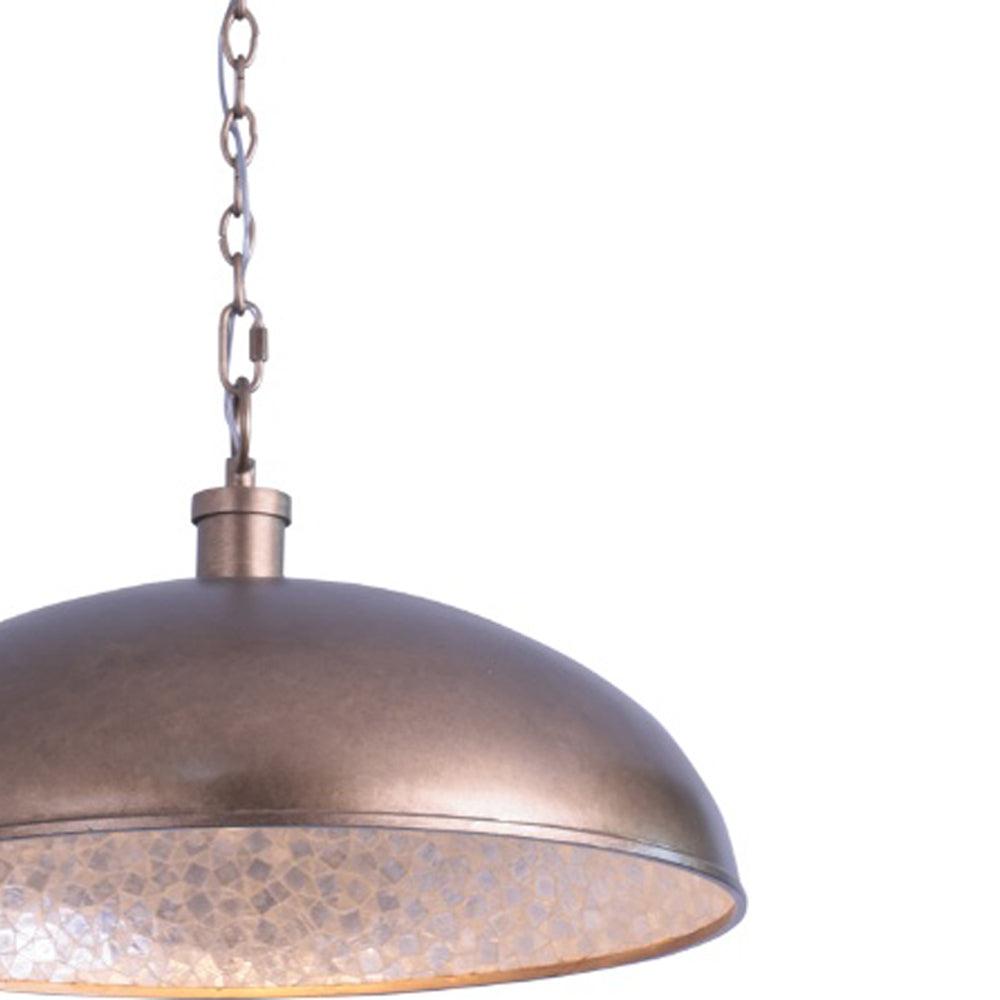 Emblem Pendant Light in Detail.